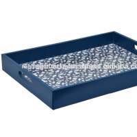 Cheap Indian Wood Designer Food Serving Tray