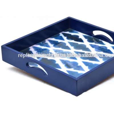 Custom Printed Resin Wood Serving Tray